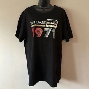 Vintage 1971 T Shirts for men size XXL BNWOT